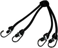 Bibia spinbinder Euro 4-arm 50 cm elastaan zwart