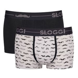 Sloggi 2 stuks Men GO Movember Hipster