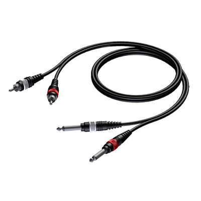 Procab CAB631 Basic 2x jack male - 2x RCA 1.50 meter