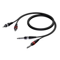 Procab CAB631 Basic 2x jack male - 2x RCA 1.50 meter