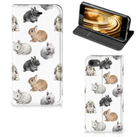 Book Style Case voor iPhone 13 Mini Wooden Cubes - thumbnail