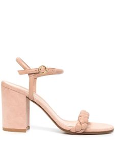 Gianvito Rossi sandales Cruz 60 mm à brides tressées - Rose