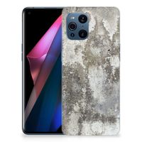 OPPO Find X3 | X3 Pro TPU Siliconen Hoesje Beton Print