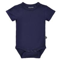 Minymo Romper Korte Mouw Bamboo Junior Viscose Blauw Maat 62