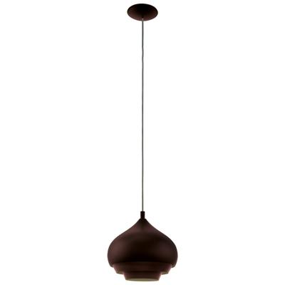 EGLO Camborne hangende plafondverlichting Flexibele montage Bruin, Crème E27 A, A+, A++, B, C, D, E