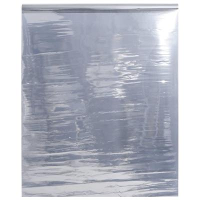Zonnefolie statisch reflecterend 60x2000 cm PVC zilverkleurig Zonnefolie statisch reflecterend 60x2000 cm PVC zilverkleurig
