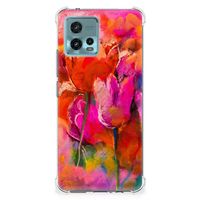 Back Cover Motorola Moto G72 Tulips