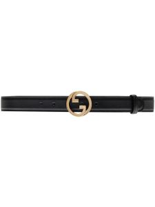 Gucci ceinture Blondie en cuir - Noir