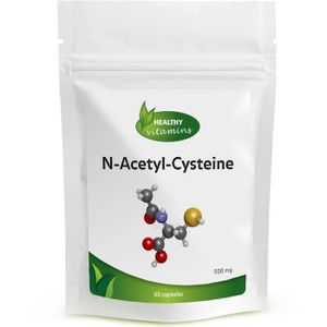 N-Acetyl-Cysteïne (NAC) supplement | 60 capsules | vitaminesperpost.nl