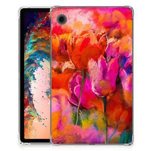 Tablethoes Samsung Galaxy Tab A9 Tulips