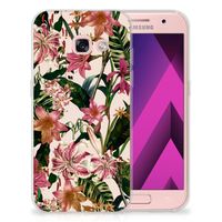 Samsung Galaxy A3 2017 TPU Case Flowers - thumbnail