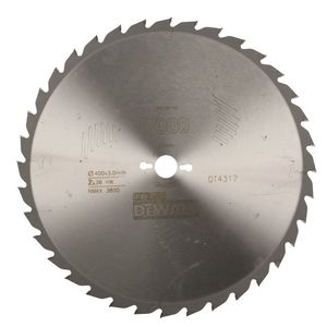 DeWalt Accessoires Cirkelzaagblad 400x30x36t, wisseltand, positief 10°, kerf 3,5mm - DT4317-QZ