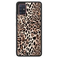 Samsung Galaxy A51 hoesje - Golden wildcat