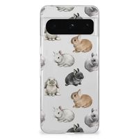 TPU Hoesje voor Google Pixel 8 Pro Konijntjes