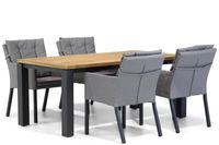 Lifestyle Parma/Veneto 180 cm dining tuinset 5-delig