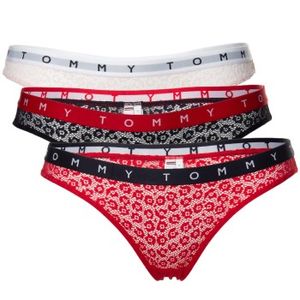 Tommy Hilfiger 3 stuks Logo Lace Bikini