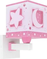 Dalber Roze wandlamp Moonlight voor kinderkamer 63239S