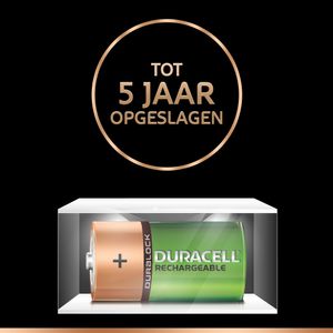 Duracell Recharge Ultra C-batterijen, verpakking van 2