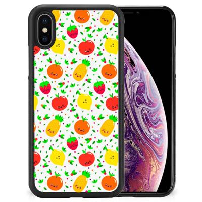 Apple iPhone Xs Max Silicone Case Fruits