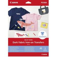 Canon DF-101 A 4 Dark Fabric Iron-on Transfers 5 vellen - thumbnail