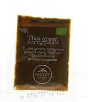 Thaise groene currypasta bio