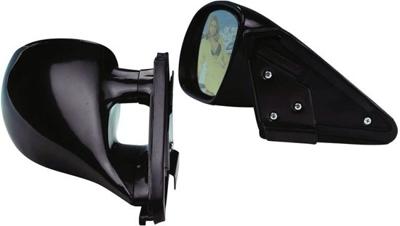AutoStyle sportspiegels K3 elektrisch 3 draads 2 stuks zwart AutoStyle sportspiegels K3 elektrisch 3 draads 2 stuks zwart