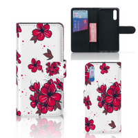 Huawei P20 Hoesje Blossom Red - thumbnail