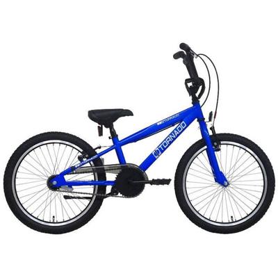 Bike Fun Kinder BMX Cross Tornado 20 Inch 26 cm Junior Terugtraprem Blauw Bike Fun Kinder BMX Cross Tornado 20 Inch 26 cm Junior Terugtraprem Blauw