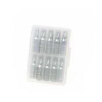 Bits 1/4" 25mm Torx T25 (set van 10)