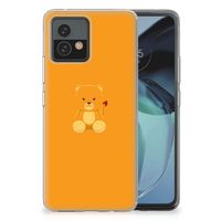 Motorola Moto G72 Telefoonhoesje met Naam Baby Beer - thumbnail