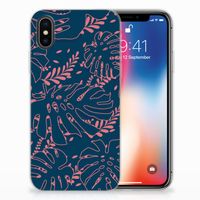 Apple iPhone X | Xs TPU Case Palm Leaves - thumbnail