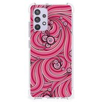 Samsung Galaxy A32 4G | A32 5G Enterprise Editie Back Cover Swirl Pink - thumbnail