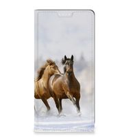 Motorola Moto G73 Hoesje maken Paarden - thumbnail