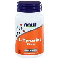 NOW L-Tyrosine 500 mg (60 caps) - thumbnail