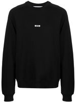 MSGM sweat à logo imprimé - Noir - thumbnail