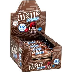 M&M's Hi Protein Bar 12repen Chocolade