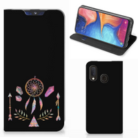 Samsung Galaxy A20e Magnet Case Boho Dreamcatcher - thumbnail