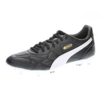 PUMA Unisex King Top Mxsg voetbalschoen, Puma Zwart PUMA Wit PUMA Goud, 43 EU