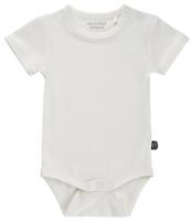 romper korte mouw Bamboo junior viscose ivoorwit mt 86