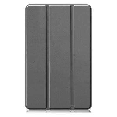 Shop4 - Samsung Galaxy Tab S6 Lite (2022) Hoes - Smart Book Case Grijs Shop4 - Samsung Galaxy Tab S6 Lite (2022) Hoes - Smart Book Case Grijs
