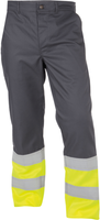 basicline broek corona marineblauw/fluogeel be 50 eu 54