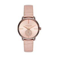 Horlogeband Michael Kors MK2721 Leder Roze 16mm - thumbnail