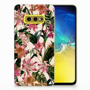 Samsung Galaxy S10e TPU Case Flowers