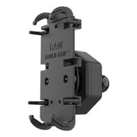 Ram Mounts X-Grip RAM-HOL-PD4-462B wip met Vibe-Safe antivibratiesysteem voor mobiele telefoons van 6 en 7 inch