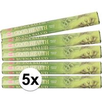 5x pakje wierook stokjes Good Health - thumbnail