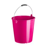 Emmer fuchsia roze 15 liter 32 x 31 cm schoonmaakartikelen