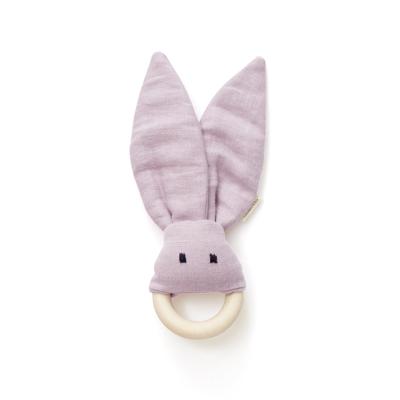 Kids Concept - Bite Ring in Linen - Pink (1000462)