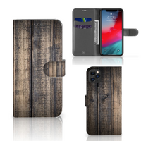 Apple iPhone 11 Pro Max Book Style Case Steigerhout - thumbnail