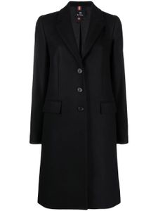 PS Paul Smith manteau mi-long à simple boutonnage - Noir