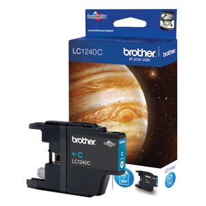 Brother inktcartridge, 600 pagina's, OEM LC-1240C, cyaan